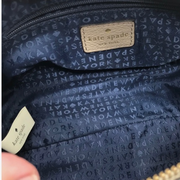 kate spade NWOT Gabriella Berkshire Oyster Grey Crossbody Purse - Picture 11 of 11